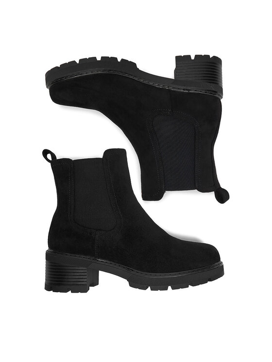 DeeZee DeeZee Čizme V2222-1 Crna