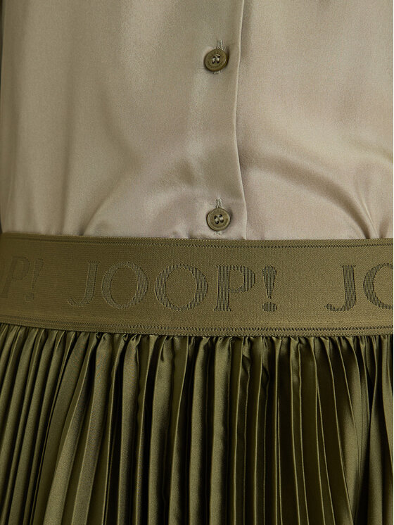 JOOP! JOOP! Plisovaná sukně 58 252S58Salma 30046656 Zelená Regular Fit
