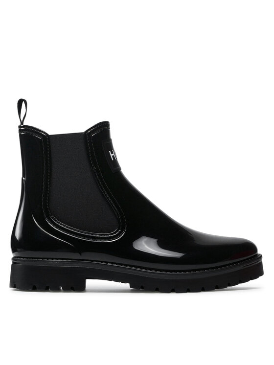 HUGO HUGO Gumene čizme Tabita Rain Bootie 50461985 10222177 01 Crna