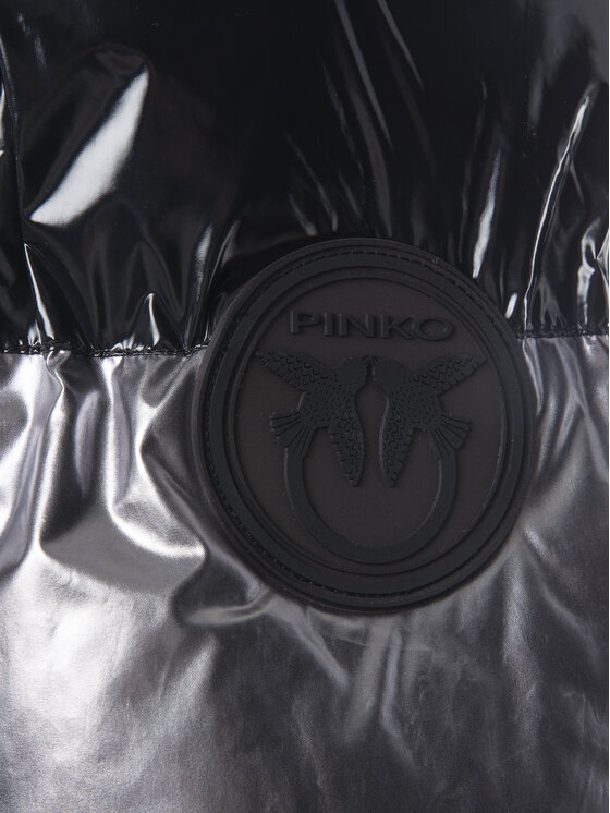 Pinko Pinko Geacă din puf Pampero 20192 PRR 1N12LB.Y644 Argintiu Regular Fit