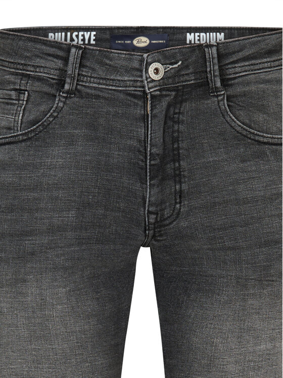 Petrol Industries Petrol Industries Pantaloni scurți de blugi M-1050-SHO002 Gri Regular Fit