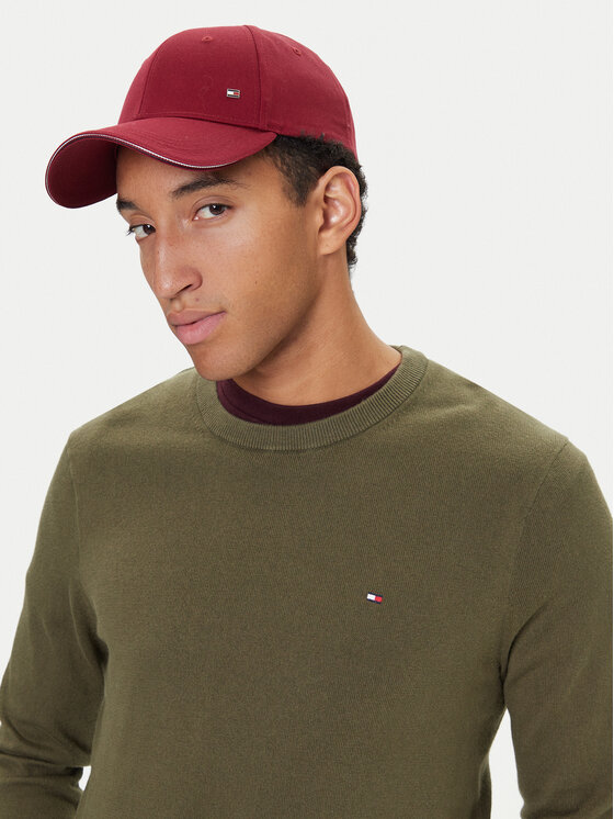 Tommy Hilfiger Tommy Hilfiger Sweter MW0MW28046 Zielony Regular Fit