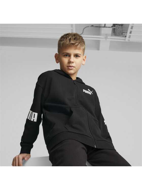 Puma Puma Bluza 673229 Czarny Regular Fit