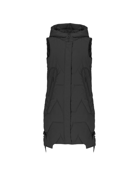 Perso Perso Kurtka damska BLH220050F Czarny Regular Fit