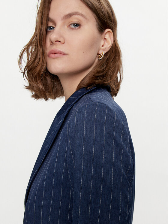 Maryley Maryley Сако 24EB187/M01/11BL Тъмносин Regular Fit