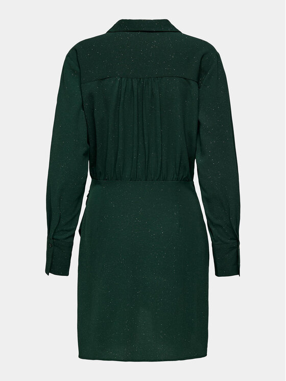 JDY JDY Vsakodnevna obleka 15313028 Zelena Regular Fit