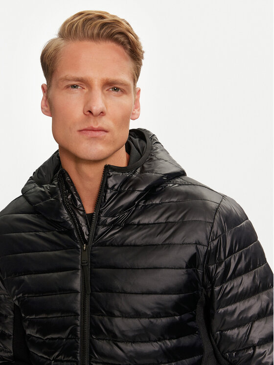 Calvin Klein Performance Calvin Klein Performance Átmeneti kabát 00GMF4O517 Fekete Regular Fit
