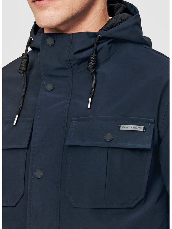 Pako Lorente Pako Lorente Kurtka przejściowa P26SF-5X-001 Granatowy Classic Fit