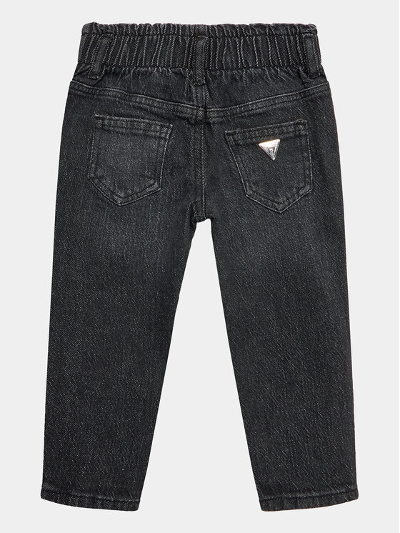 Guess Guess Τζιν K3YA05 D52W0 Μαύρο Relaxed Fit