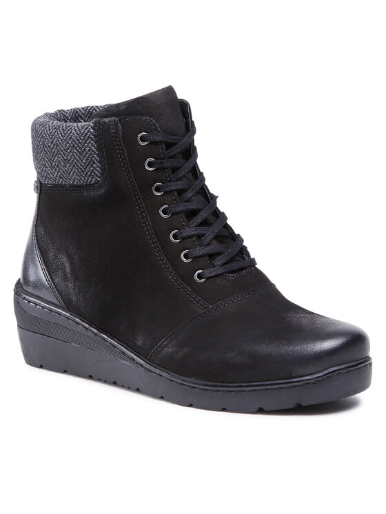 Go Soft Go Soft Schnürschuhe WI23-WARUNA-01 Schwarz