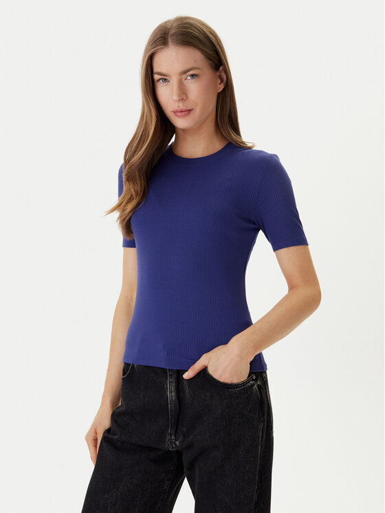 Calvin Klein Calvin Klein T-krekls LV044D246G Violets Slim Fit
