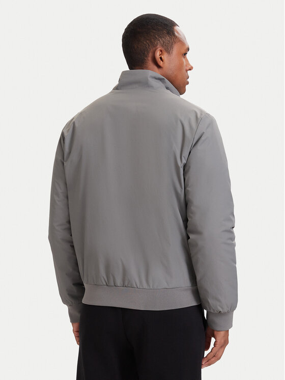 EA7 Emporio Armani EA7 Emporio Armani Куртка бомбер 8NPB20 PNFZZ U8085 Сірий Regular Fit