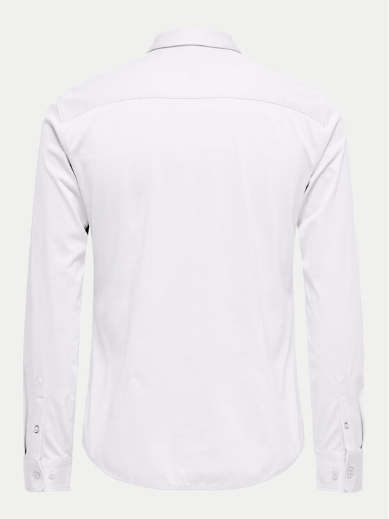 Only & Sons Only & Sons Koszula Robin 22031023 Biały Slim Fit