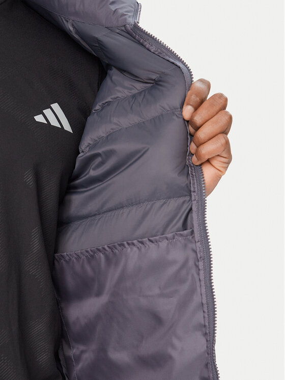 adidas adidas Μπουφάν χειμωνιάτικο Essentials Packable KS7700 Σκούρο γκρι Loose Fit