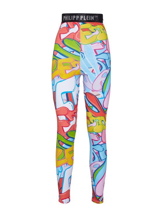 PHILIPP PLEIN PHILIPP PLEIN Legginsy 15427 Kolorowy