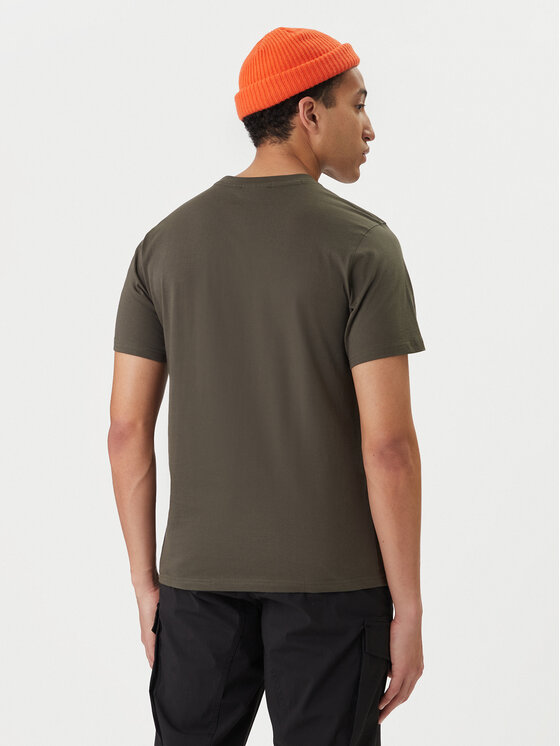 Hunter Hunter T-krekls Halton HARM0019252 Zaļš Regular Fit