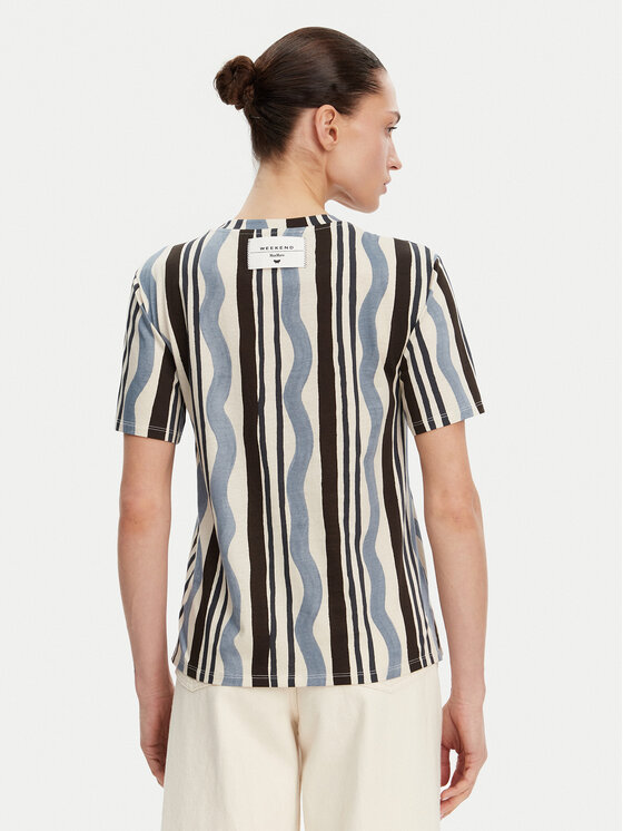 Weekend Max Mara Weekend Max Mara T-shirt Cadine 2515971012 Multicolore Regular Fit