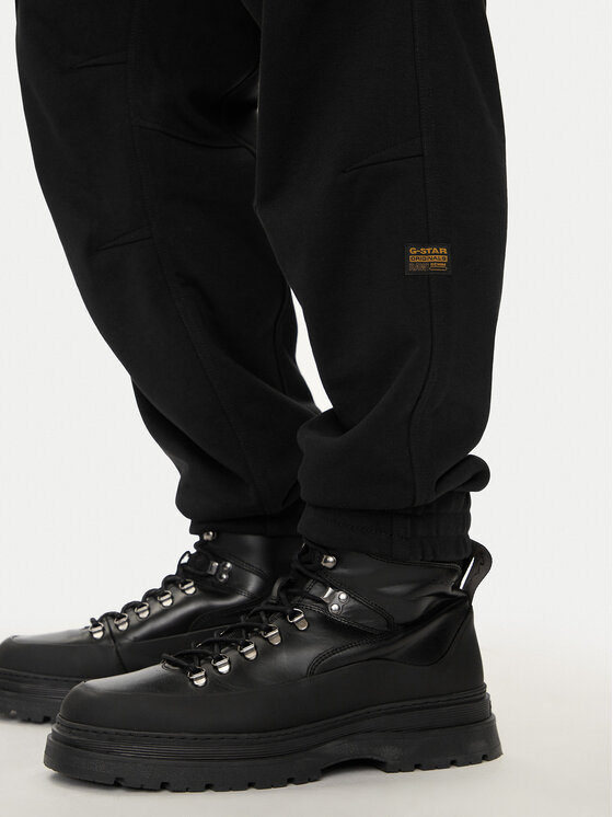 G-Star Raw G-Star Raw Spodnji del trenirke Rovic D24964 D566 6484 Črna Relaxed Fit