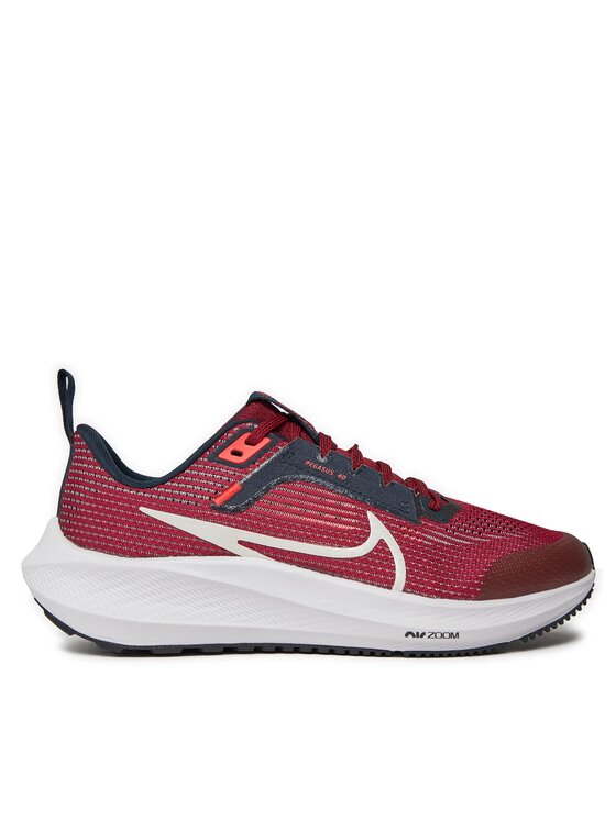 Nike Skriešanas apavi Air Zoom Pegasus 40 (GS) DX2498 009 Bordo