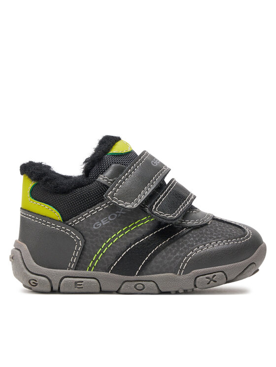 Sneakers Geox B Balu' B.A B1636A 0CEME C1267 Dk Grey/Lime