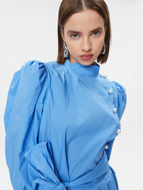 Custommade Custommade Kokteilinė suknelė Joulie 999369477 Mėlyna Regular Fit