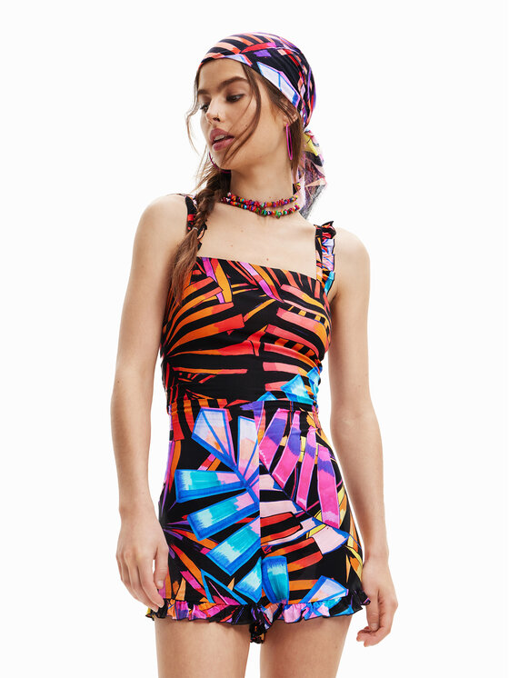 Desigual Desigual Kombinezon 23SWMW04 Šarena Regular Fit