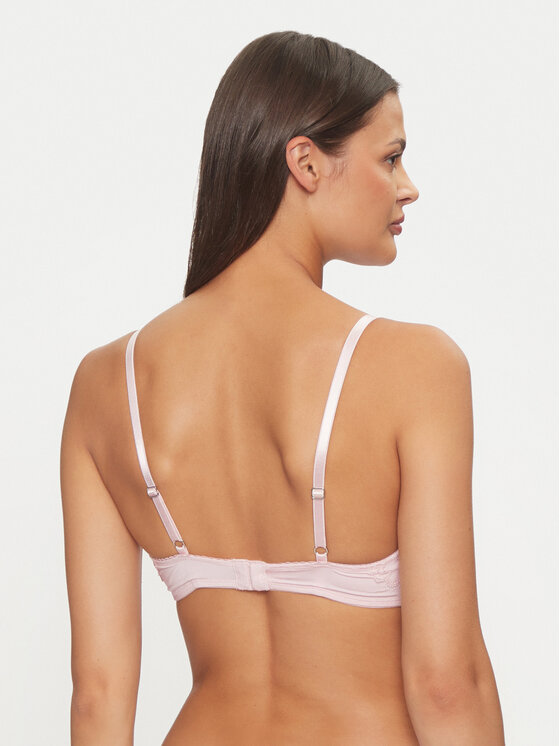 Hunkemöller Hunkemöller Nedrček s kostjo Andrea 205411 Roza