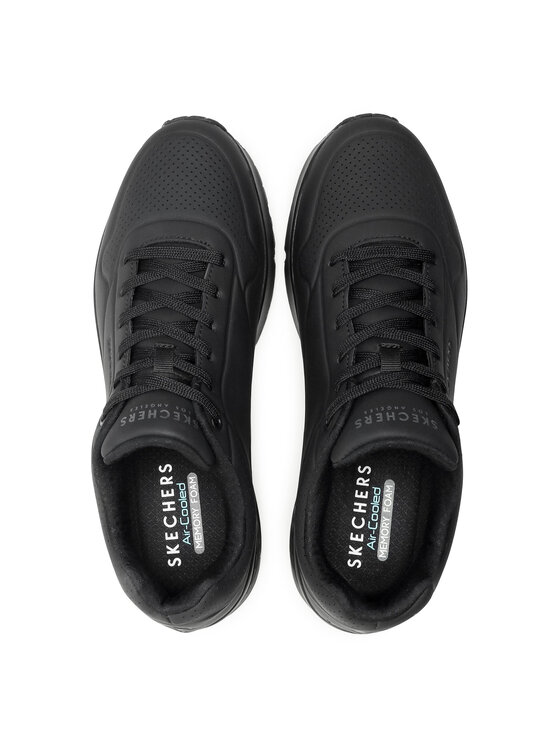 Skechers Skechers Сникърси Uno-Stand On Air 52458/BBK Черен