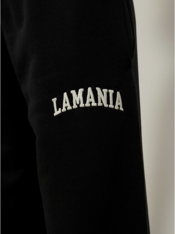 La Mania La Mania Teplákové kalhoty FLAME Černá Classic Fit
