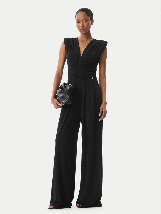 Rinascimento Rinascimento Jumpsuit CFC0123771003 Schwarz Regular Fit