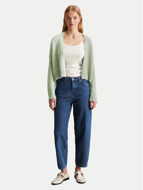 Marc O'Polo Denim Marc O'Polo Denim Kardigan 500 0006 804 Zielony Loose Fit
