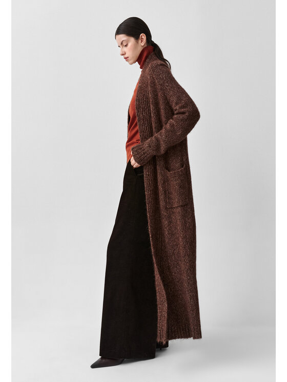 TATUUM TATUUM Sweter REBON Brązowy Oversize