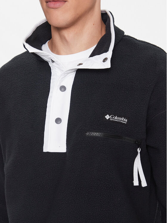 Columbia Columbia Fleece Helvetia™ Half Snap 1889853 Μαύρο Regular Fit