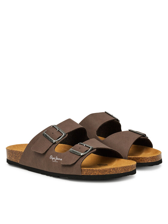 Pepe Jeans Pepe Jeans Şlapi Bio M Double Chicago PMS90110 Maro