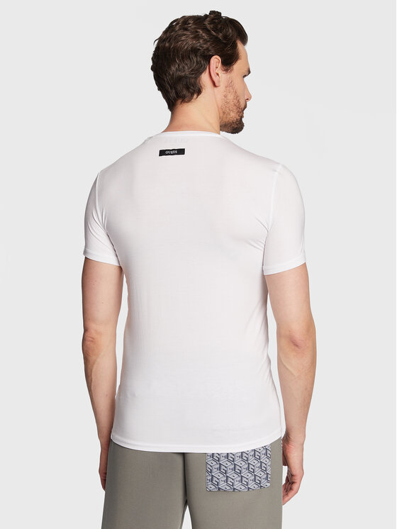 T-shirt Colbert U3RM00 KBF90 Bianco Regular Fit
