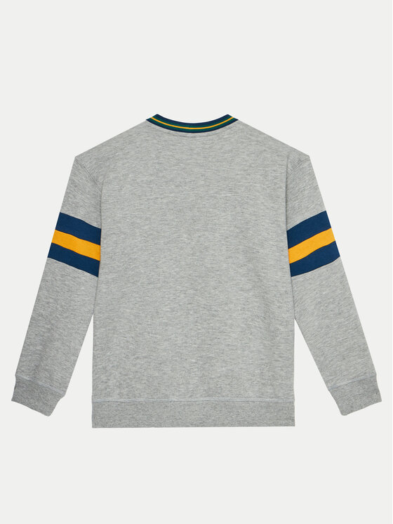 United Colors Of Benetton United Colors Of Benetton Majica dugih rukava 32N4C10JF Siva Regular Fit