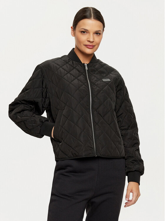 Calvin Klein Jeans Calvin Klein Jeans Bunda bomber J20J224701 Černá Relaxed Fit