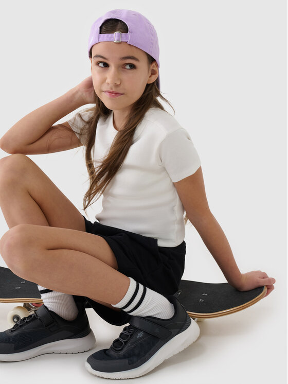 4F 4F Szorty sportowe BASIC+ Czarny Oversize