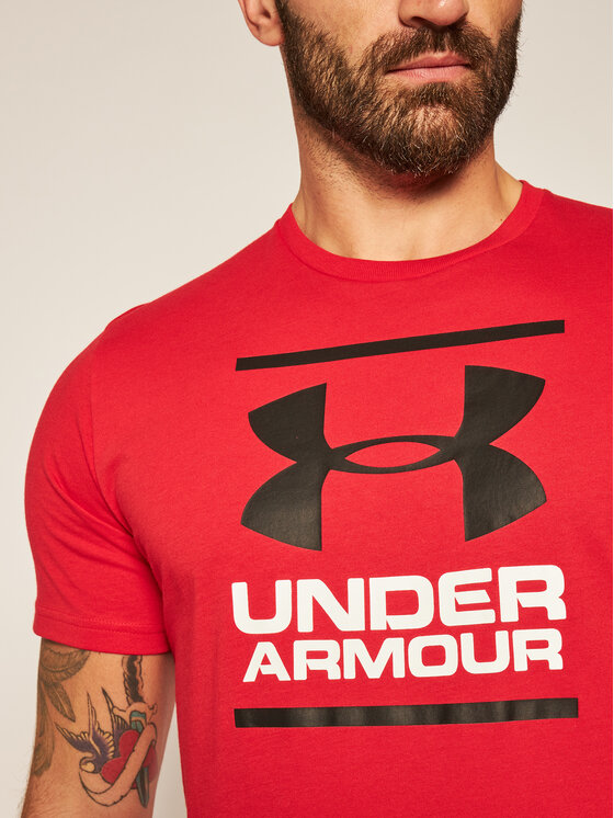 Under Armour Under Armour T-shirt Ua Gl Foundation 1326849 Rosso Loose Fit