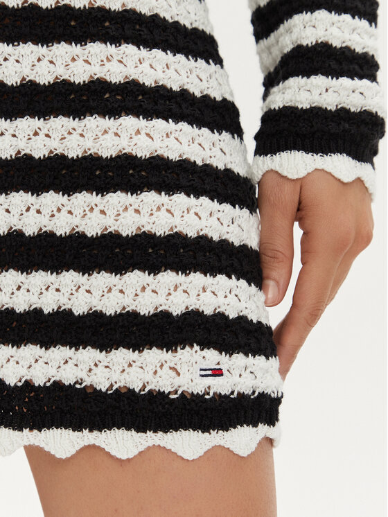 Tommy Jeans Tommy Jeans Φούστα pencil DW0DW17961 Μαύρο Slim Fit