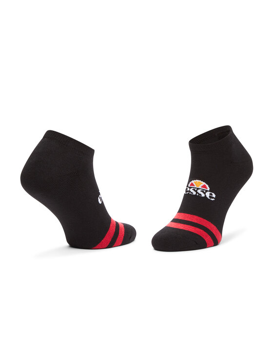 Ellesse Ellesse Σετ κοντές κάλτσες ανδρικές 3 τεμαχίων Melna SAAC0876 Μαύρο
