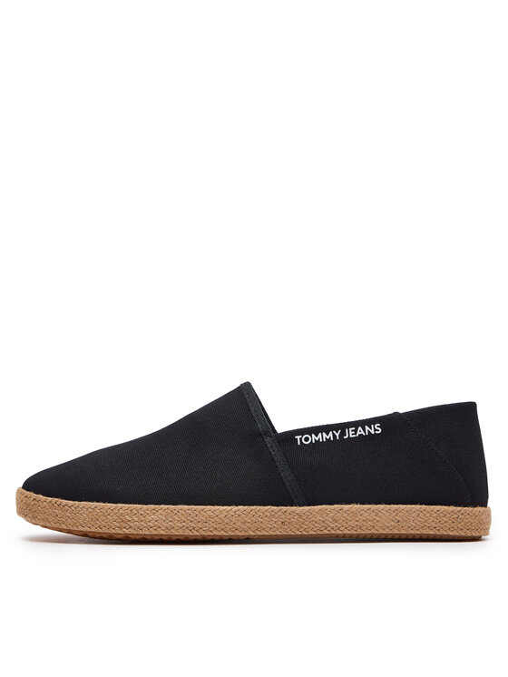 Tommy Jeans Tommy Jeans Espadrilky Tjm Espadrille Street EM0EM01386 Čierna