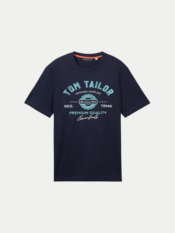 Tom Tailor Tom Tailor T-shirt 1037735 Tamnoplava Regular Fit