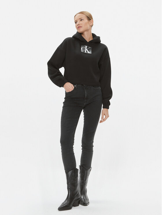 Calvin Klein Jeans Calvin Klein Jeans Felpa J20J222962 Nero Regular Fit