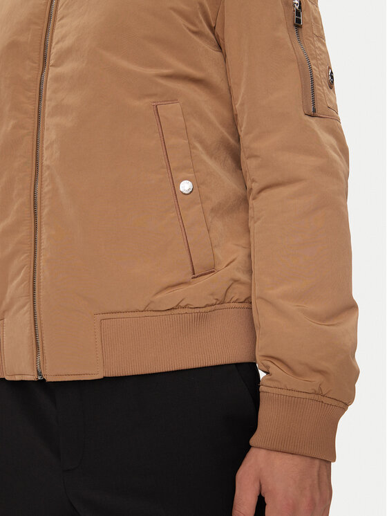 BOSS Boss Kurtka bomber H-Comber 50519981 Beżowy Regular Fit