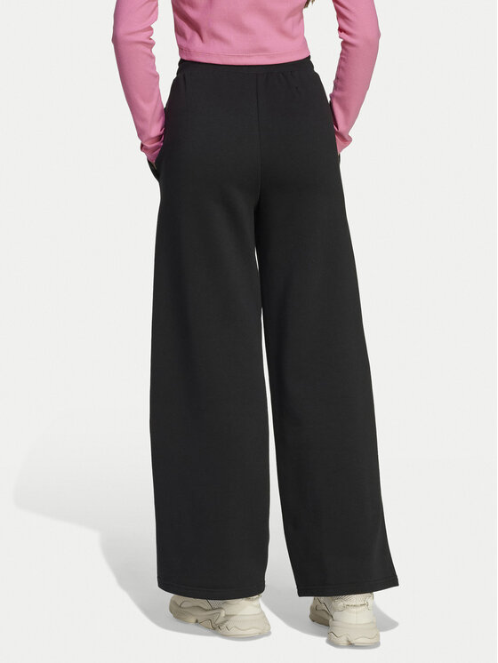 adidas adidas Teplákové kalhoty JX2780 Černá Wide Leg