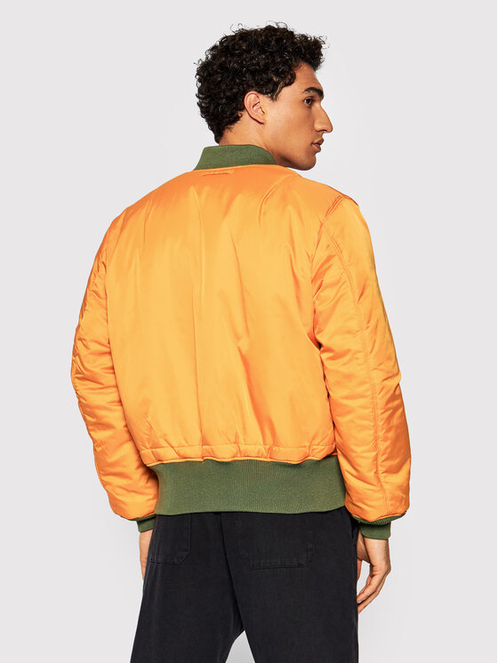Alpha Industries Alpha Industries Kurtka bomber Ma-1 100101 Zielony Regular Fit
