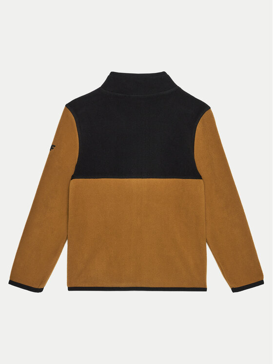 4F 4F Felpa di pile 4FJWAW24TFLEM212 Oro Regular Fit