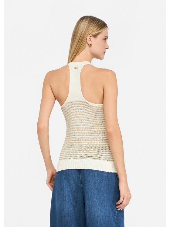 Liu Jo Liu Jo Maglione UF5276MA01604120 Bianco Regular Fit