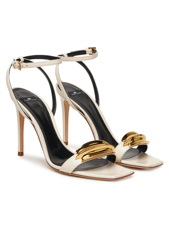 Elisabetta Franchi Elisabetta Franchi Sandali SA45L52E2 Écru